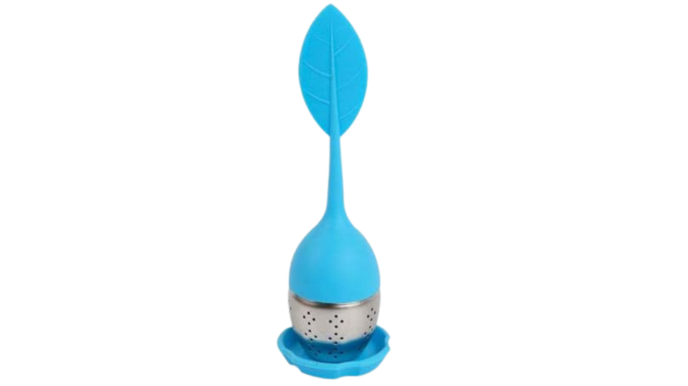 Soursopshop: Signature Stainless Steel Silicone Tea Leaf Infuser