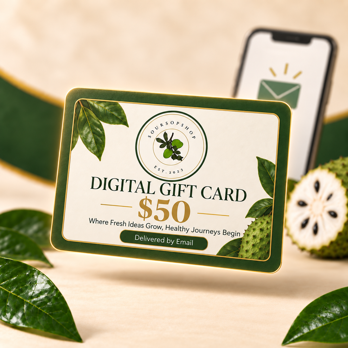 Carte cadeau Soursopshop
