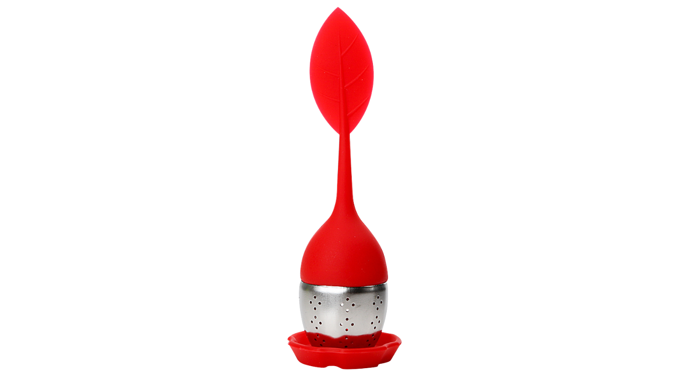 Soursopshop: Signature Stainless Steel Silicone Tea Leaf Infuser